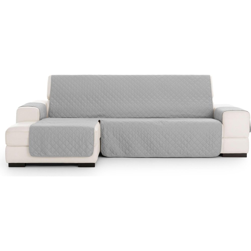 ECOMMERC3 Chaise Lounge Sofa Cover, Normal I & D Model, Padded, Gray