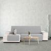 ECOMMERC3 Chaise Lounge Sofa Cover, Normal I & D Model, Padded, Gray view 3