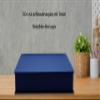 NEUSER PAPIER Gift Boxes with Hinged Lids, 4-Pack, DIN A4, Dark Blue, 334 x 242 x 65 mm view 3