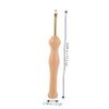 Tofficu 5-Piece Punch Needle Set with Wooden Handles view 3