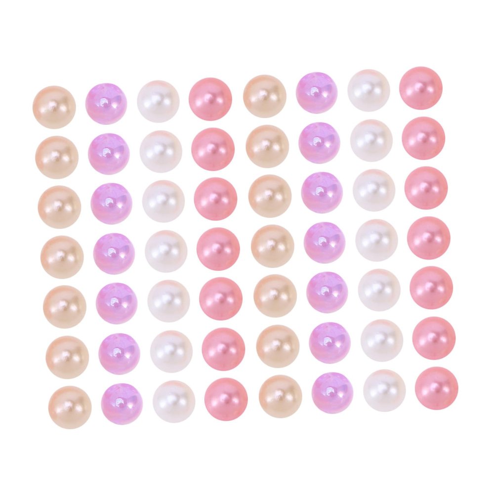 SEWACC Jewelry Making Set, 100 Pieces, 6 mm Round Beads, Mixed Colors, Loose Beads for Necklace and Earring Crafts