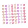 SEWACC Jewelry Making Set, 100 Pieces, 6 mm Round Beads, Mixed Colors, Loose Beads for Necklace and Earring Crafts view 1