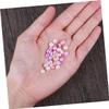 SEWACC Jewelry Making Set, 100 Pieces, 6 mm Round Beads, Mixed Colors, Loose Beads for Necklace and Earring Crafts view 2