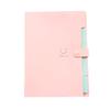 VILLCASE Plastic Accordion File Organizer with Snap Closure view 1