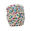 TOPBATHY 100-Piece Round Polka Dot Cupcake Liners, Heat-Resistant Greaseproof Paper Baking Cups view 1