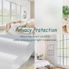 Frosted Window Film Strip 19.7 x 232.3 in, Self-Cling, Heat-Reflective, Privacy view 2