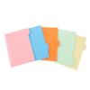 A5 Index Dividers, 5-Piece PP, School-Start Decor, Colorful Tabs view 1