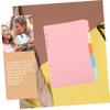 A5 Index Dividers, 5-Piece PP, School-Start Decor, Colorful Tabs view 3