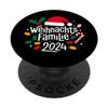 Merry Christmas German Family 2024 Adhesive PopGrip view 1