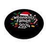 Merry Christmas German Family 2024 Adhesive PopGrip view 2