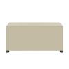SXZAGZR 420D Oxford Fabric Patio Furniture Cover, Rectangular Outdoor Table Cover, Black/Beige, 160 x 130 x 90 cm view 1