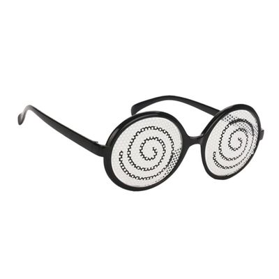 VALICLUD Round Funny Glasses Photo Prop for Costume Parties