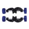 OKUMEYR 2-Pack Adjustable Blue Knob Alloy Clamp Holders for Laboratories view 1