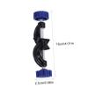 OKUMEYR 2-Pack Adjustable Blue Knob Alloy Clamp Holders for Laboratories view 2
