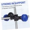 OKUMEYR 2-Pack Adjustable Blue Knob Alloy Clamp Holders for Laboratories view 3