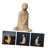 HOMOCONO Boxwood Statue, Faceless Figure, Antique Desk Decor view 2