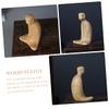 HOMOCONO Boxwood Statue, Faceless Figure, Antique Desk Decor view 3
