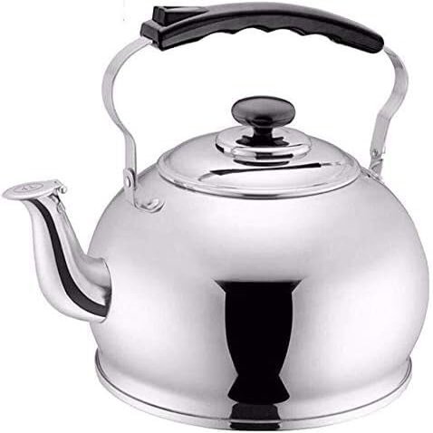MOZ4dxy 4 L Whistling Kettle, 304 Stainless Steel