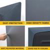 Hiseng TV Cover Dustproof Cover with Drawstring, Universal Cover for 32–75-Inch Flat TVs, Hanging/Desktop, 75-Inch Tree 8 view 3