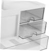 Desk Organizer for Drawers, White Document Storage Box view 2