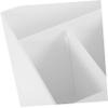 Desk Organizer for Drawers, White Document Storage Box view 4