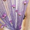 Blausky Rose String Curtain, 1 x 2 m, Purple view 1