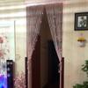 Blausky Rose String Curtain, 1 x 2 m, Purple view 4