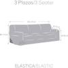 ECOMMERC3 Universal Sofa Cover for 3-Seater Sofa, Natural Colors view 4