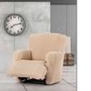ECOMMERC3 Beige Sofa Throw, Universal Cover for Backrest, Seat & Armrests view 3