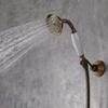 DRFGNF Vintage Antique Brass Wall-Mount Shower System with 8" Rain Showerhead view 4