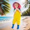 Kids' Waterproof Fishing Waders with Boots and Baby Headband view 2