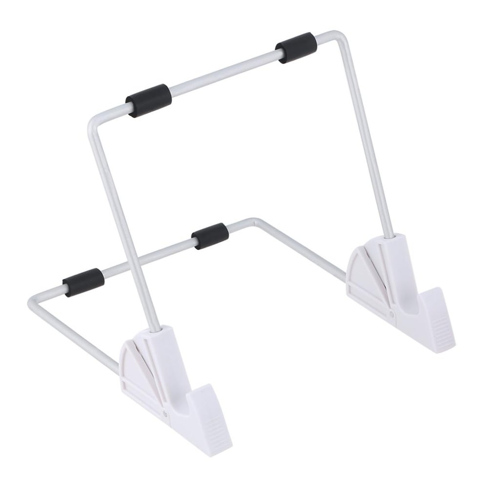 Uonlytech White Aluminum Desktop Tablet Holder