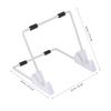 Uonlytech White Aluminum Desktop Tablet Holder view 3