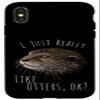 I Just Really Like Otters, OK | Otter Drawing Case for iPhone X/XS view 1