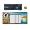 Large Gaming Mouse Pad with Clear Water and Soul Landscape Print view 4