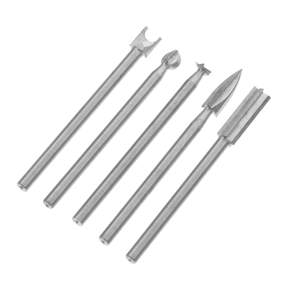 Lurrose 3-Piece High-Carbon Steel Wood Carving Tool Set