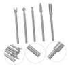 Lurrose 3-Piece High-Carbon Steel Wood Carving Tool Set view 4
