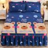 Thick Ruffled Bed Skirt for Single, Double, and King Beds view 1