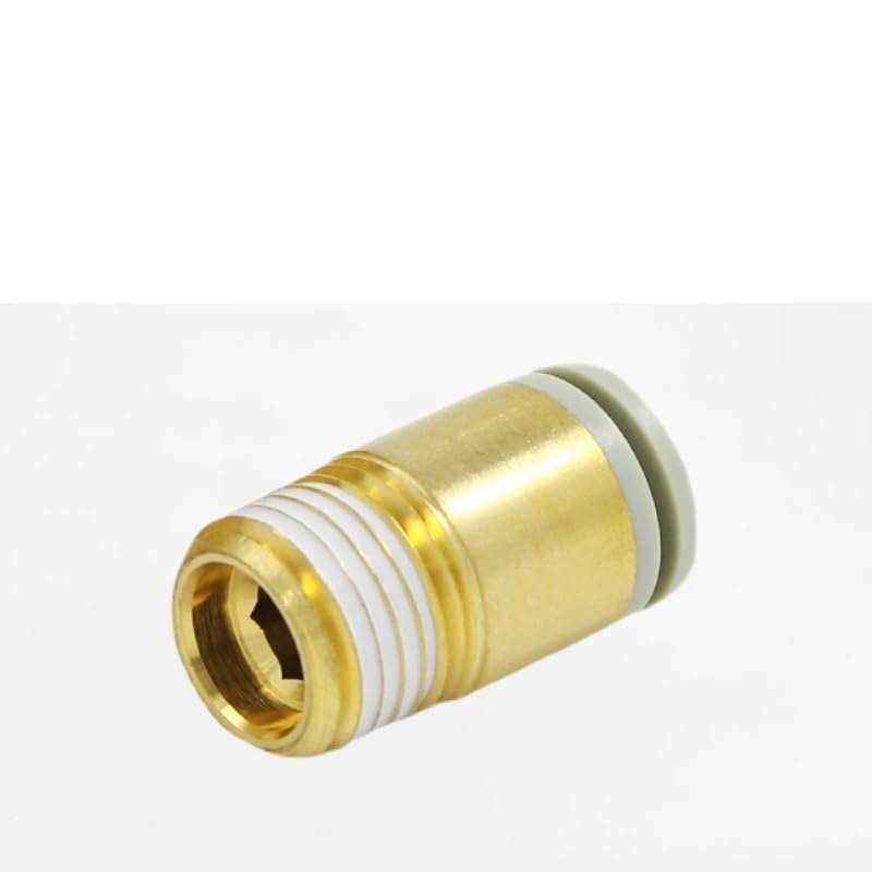 10-Piece KQ2S Hex Socket Head Male Connector, ICXLPMC (12-04S)