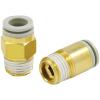 10-Piece KQ2S Hex Socket Head Male Connector, ICXLPMC (12-04S) view 4