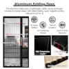 Folding/Sliding Doors, 6.6 ft High, Retractable Accordion Door with Lock and Keys view 3