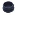 BCOMFY Black Silicone Rubber Snap-On Blind Plugs, 19 mm, 10-Pack view 1