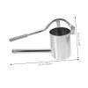 Manual Stainless Steel Pasta Maker, 1 pc, Silver view 2