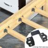 Bed Frame Headboard Brackets view 3