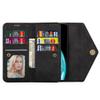 Wallet Case for Samsung Galaxy S20 Ultra, Matte Leather Phone Case with Zipper, Detachable Wrist Strap and Shoulder Strap view 3