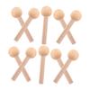 NUOBESTY 10-Piece Wooden Pegboard Hooks for Pegboard Panels, Hanging and Boho Room Decor view 1
