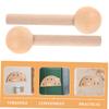NUOBESTY 10-Piece Wooden Pegboard Hooks for Pegboard Panels, Hanging and Boho Room Decor view 3
