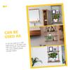 Zerodeko 3-Tier Hanging Shelf in Antique Style for Home, Large Capacity, Wall Shelf for Plants and Decor view 3