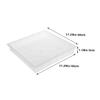 IWOWHERO 2-Piece Grass Paver Mold, PP, White, Smooth Surface, Easy Release, for Outdoor Garden Paths view 2