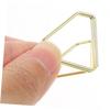 Ciieeo 20-Pack Gold-Colored Steel Diamond-Shaped Table Card Holders view 4
